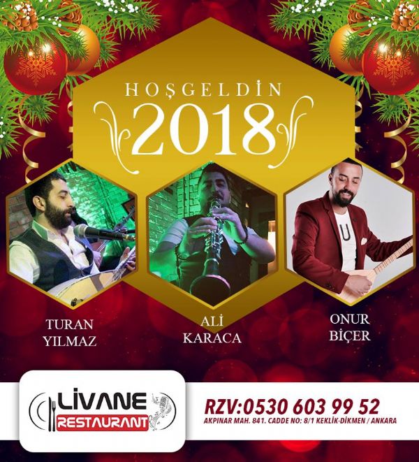 Livane Restaurant 2018 Yılbaşı Programı