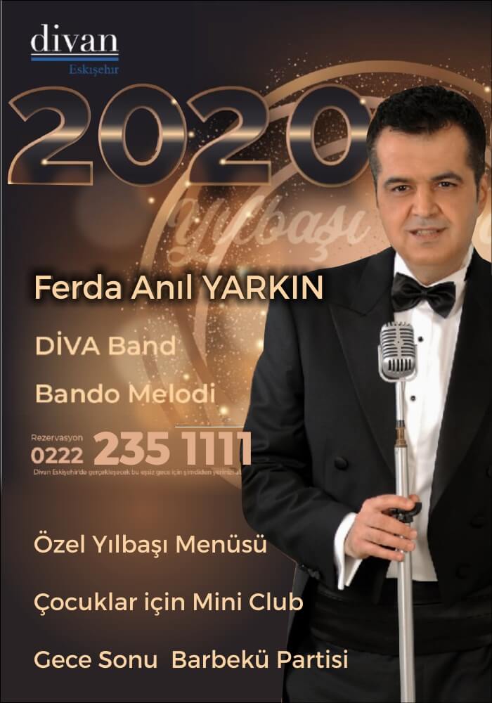 Divan Express Eskişehir Otel 2020 Yılbaşı Programı
