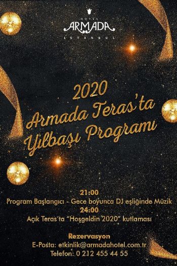 Armada Teras Restaurant 2020 Yılbaşı Programı