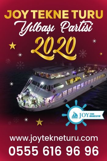Joy Bogaz Tekne Turu 2020 Yılbaşı Programı