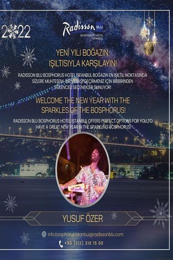 Radisson Blu Hotel, Istanbul Asia 2022 Yılbaşı Programı
